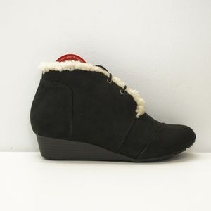 Mia Amore Lace Up Wedge Bootie 8